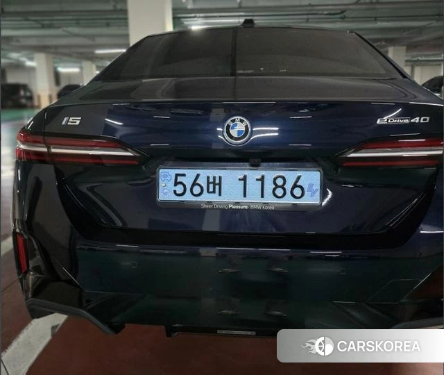 BMW i5 (G60) 2024 Черный из Кореи, фото 2