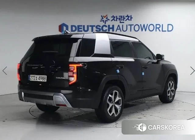 Ssangyong Torres 2023 Черный из Кореи, фото 2