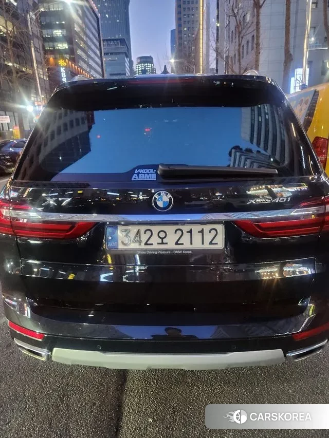 BMW X7 (G07) 2021 Черный из Кореи, фото 2