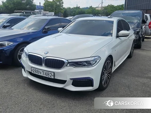 BMW 5 Series (G30) 2019 Белый из Кореи, фото 3