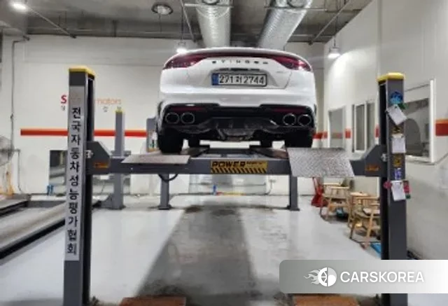 Kia Stinger Meister 2022 Белый из Кореи, фото 2