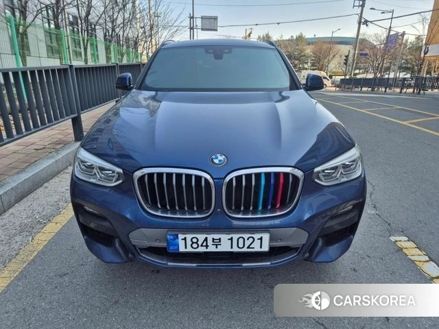 BMW X4 (G02) 2021 Синий из Кореи, фото 2