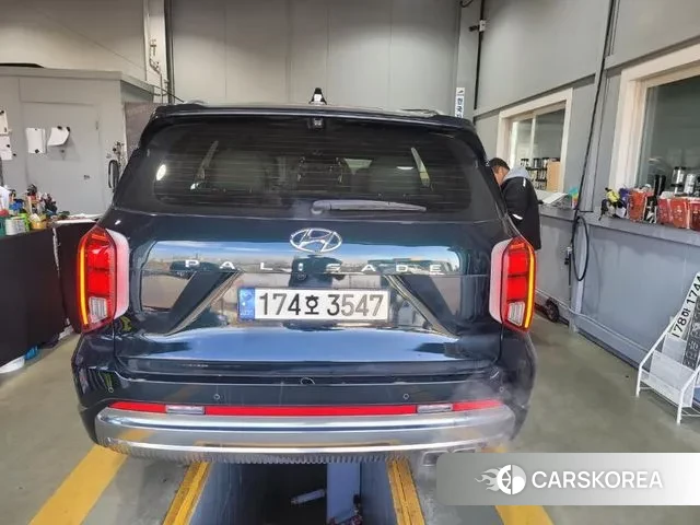 Hyundai The New Palisade 2023 Темно-зеленый из Кореи, фото 2