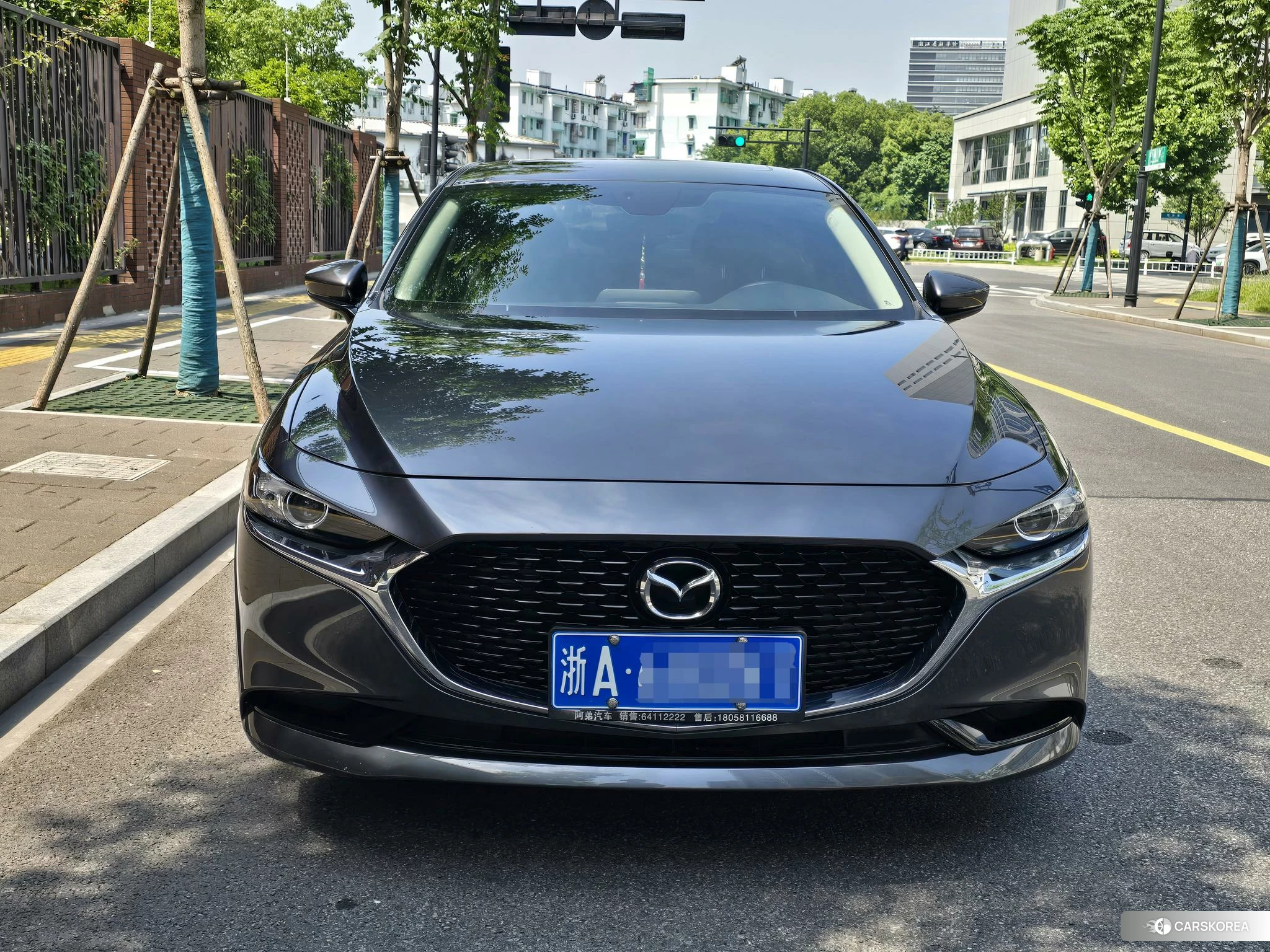 Mazda 3 Angkesaila 2021 Темно-серый из Китая, фото 5