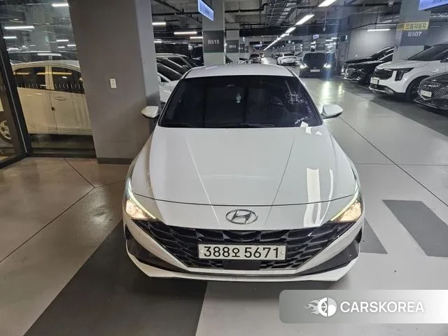 Hyundai Avante (CN7) 2021 Белый из Кореи, фото 5