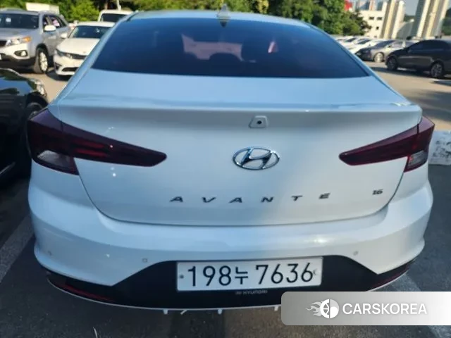 Hyundai The New Avante AD 2020 Белый из Кореи, фото 2