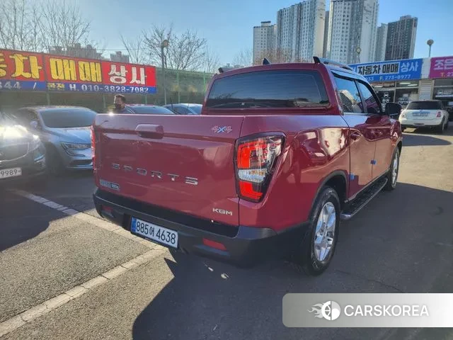 Ssangyong Musso Sports 2nd Generation 2025 Красный из Кореи, фото 6