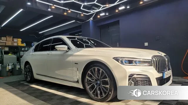 BMW 7 Series (G11) 2022 Белый из Кореи, фото 2