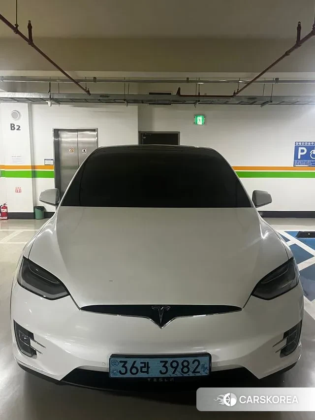 Tesla Model X 2020 Белый из Кореи, фото 2