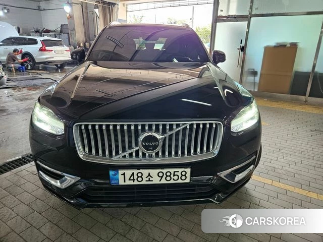 Volvo XC90 second Generation 2023 Черный из Кореи, фото 2