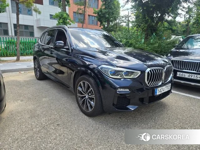 BMW X5 (G05) 2021 Черный из Кореи, фото 2