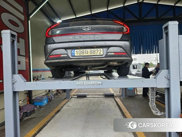 Hyundai Sonata Hybrid (DN8) 2022 Серый из Кореи, фото 2