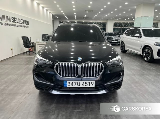 BMW X1 (F48) 2022 Черный из Кореи, фото 2