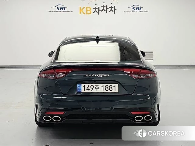 Kia Stinger Meister 2022 Светло-зеленый из Кореи, фото 6