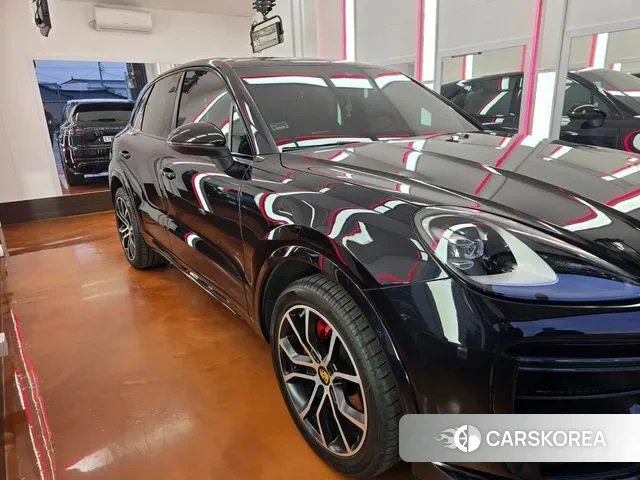 Porsche Cayenne (PO536) 2019 Синий из Кореи, фото 4