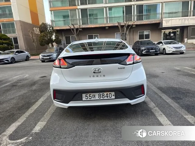 Hyundai The New Ionic Hybrid 2019 Белый из Кореи, фото 6