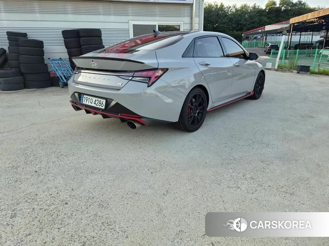 Hyundai Avante (CN7) 2022 Серебристо-серый из Кореи, фото 5