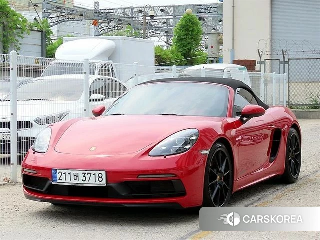 Porsche 718 Boxster 2024 Красный из Кореи, фото 2