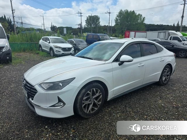 Hyundai Sonata (DN8) 2020 Белый из Кореи, фото 3