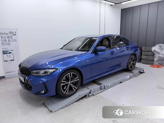 BMW 3 Series (G20) 2022 Синий из Кореи, фото 4