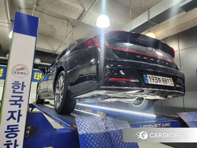 Hyundai Sonata (DN8) 2022 Черный из Кореи, фото 2