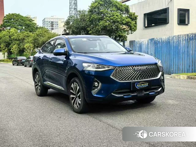 Haval F7x 2021 Синий из Китая, фото 4