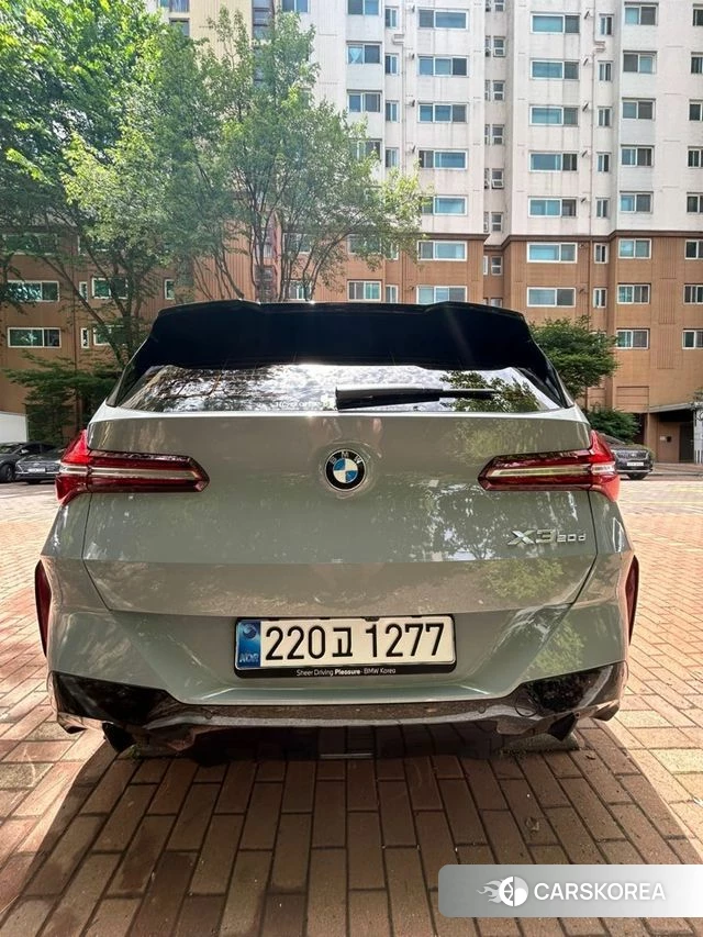 BMW X3 (G45) 2025 Небесно-голубой из Кореи, фото 2