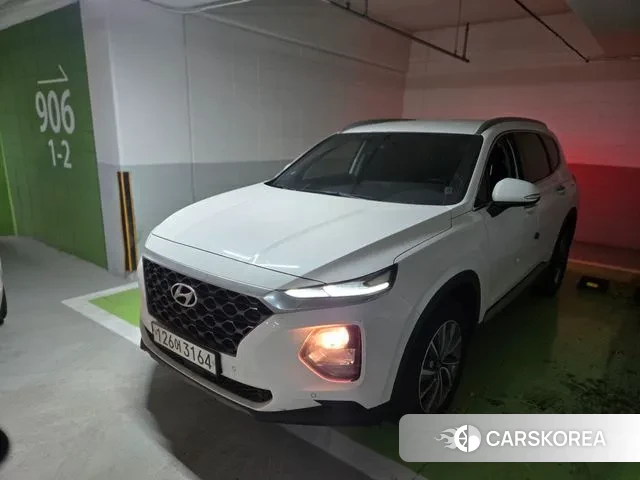 Hyundai Santa Fe TM 2019 Белый из Кореи, фото 5