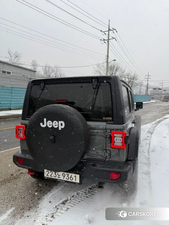Jeep Wrangler (JL) 2023 Серый из Кореи, фото 2