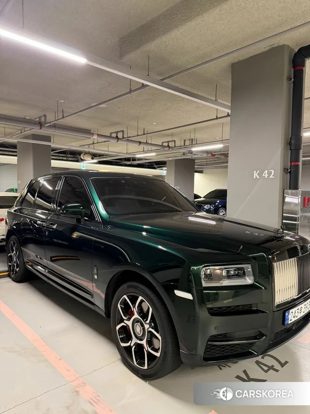 Rolls-Royce Cullinan 2023 Темно-зеленый из Кореи, фото 4