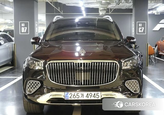 Mercedes-Benz GLS - Class X167 2023 Черный двухцветный из Кореи, фото 4