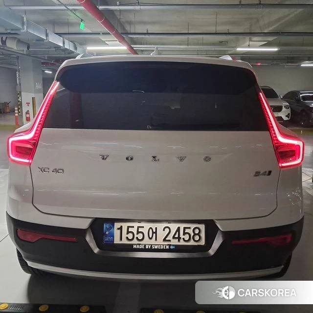 Volvo XC40 2021 Белый из Кореи, фото 2