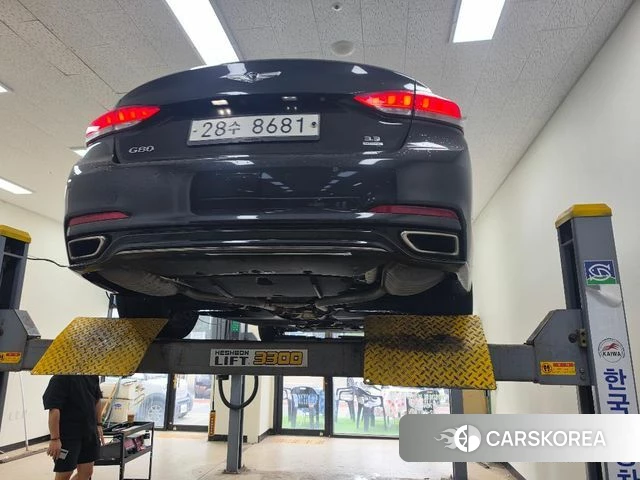 Genesis G80 2018 Черный из Кореи, фото 2