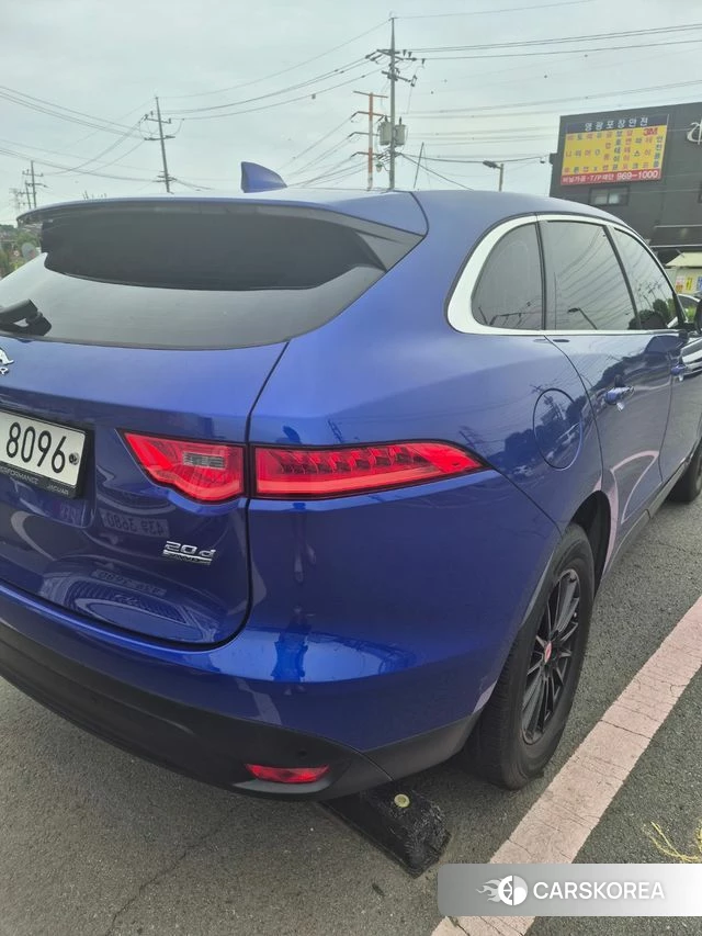 Jaguar F-PACE 2018 Синий из Кореи, фото 2