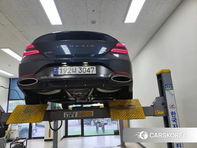 Genesis The New G70 2023 Синий из Кореи, фото 2