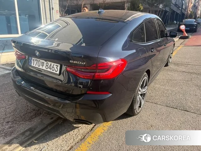 BMW 6 Series GT (G32) 2024 Черный двухцветный из Кореи, фото 2