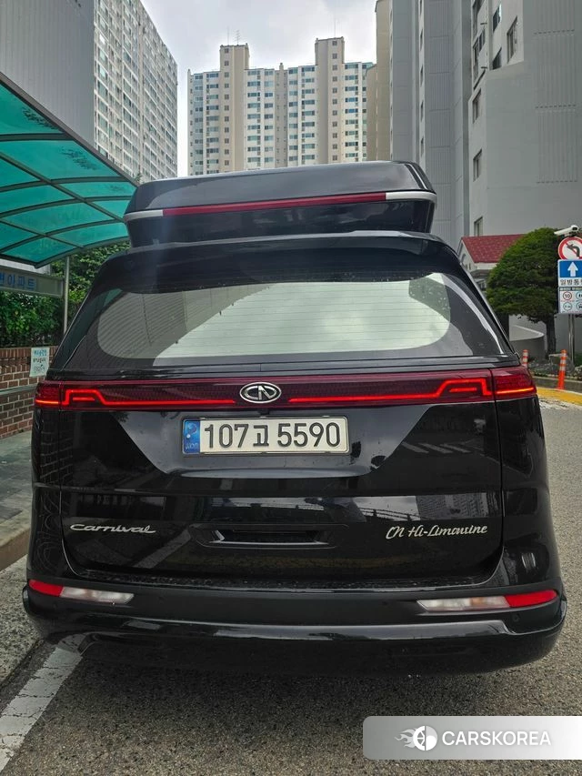 Kia Carnival 4th generation 2021 Черный из Кореи, фото 2