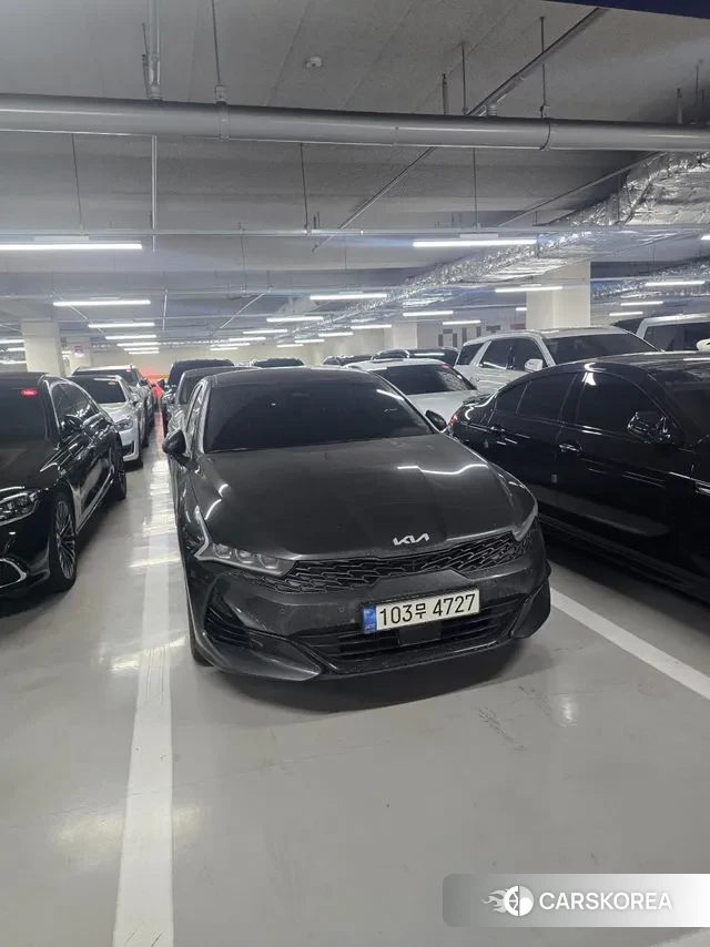 Kia K5 3rd generation 2022 Серый из Кореи, фото 2