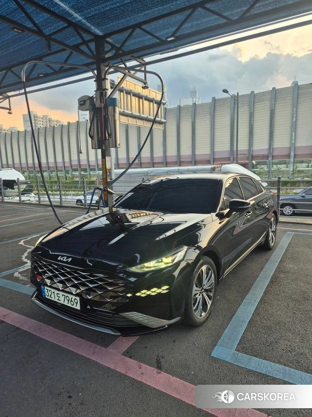 Kia K8 2021 Черный из Кореи, фото 4