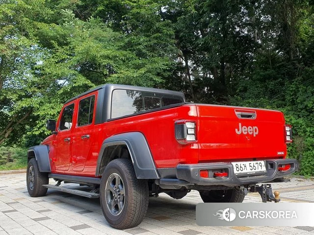 Jeep Gladiator (JT) 2020 Красный из Кореи, фото 5