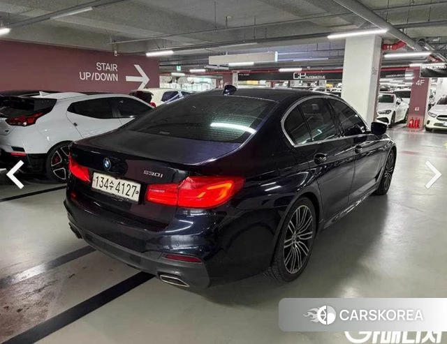 BMW 5 Series (G30) 2019 Синий из Кореи, фото 3