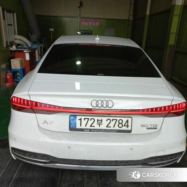 Audi A7 (4K) 2020 Белый из Кореи, фото 2