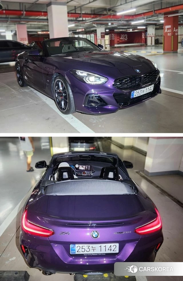 BMW Z4 (G29) 2025 Фиолетовый из Кореи, фото 2
