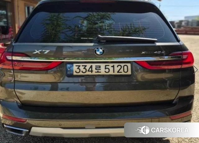 BMW X7 (G07) 2021 Серый из Кореи, фото 2