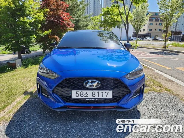 Hyundai Veloster (JS) 2018 Синий из Кореи, фото 5