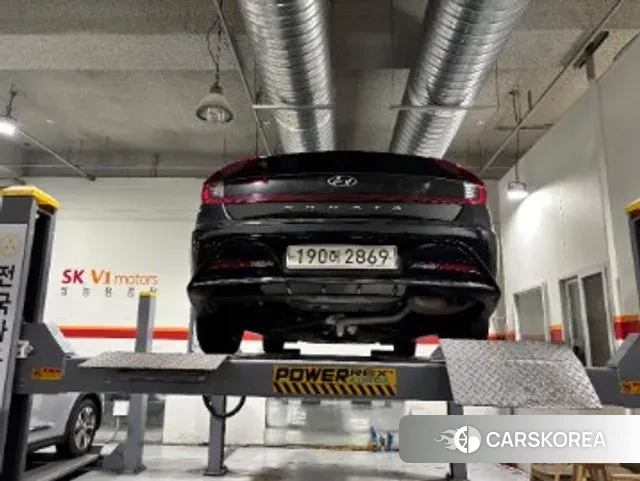 Hyundai Sonata (DN8) 2021 Черный из Кореи, фото 2