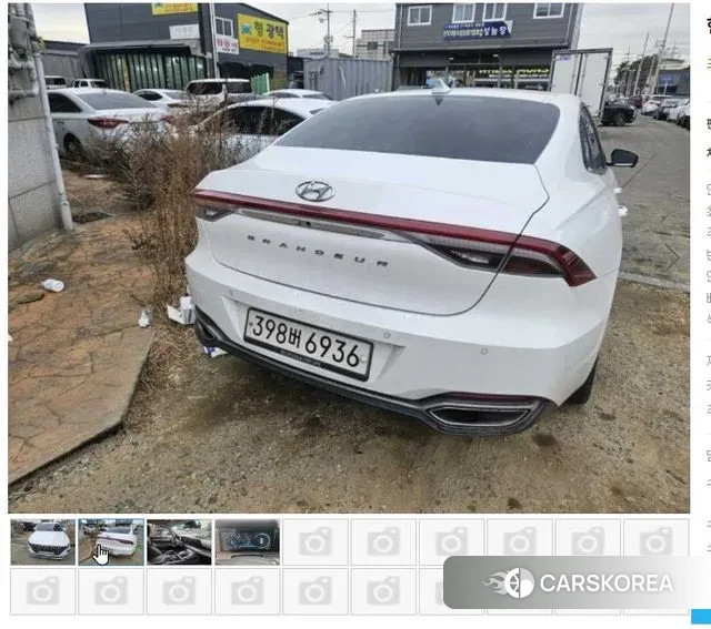 Hyundai The New Grandeur IG 2022 Черный из Кореи, фото 2