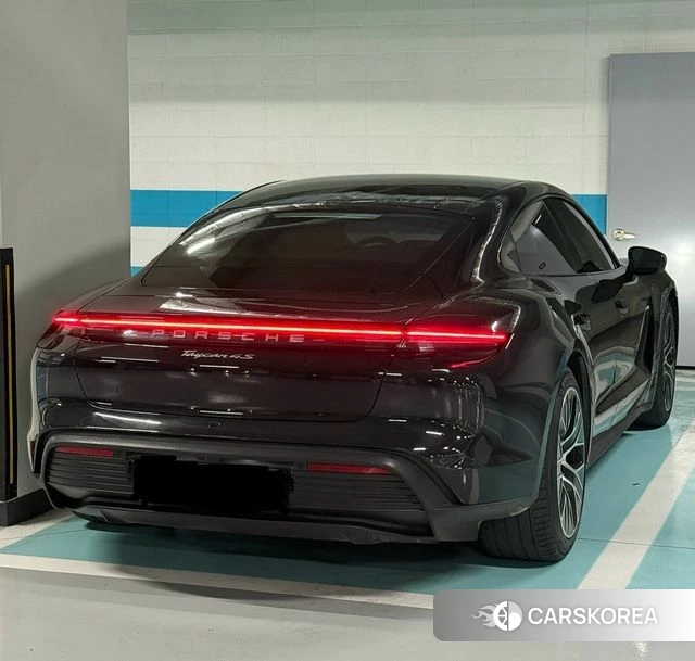 Porsche Taycan 2021 Черный из Кореи, фото 4