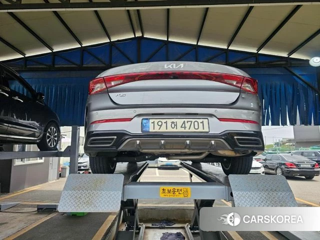 Kia K5 3rd generation 2022 Серый из Кореи, фото 2