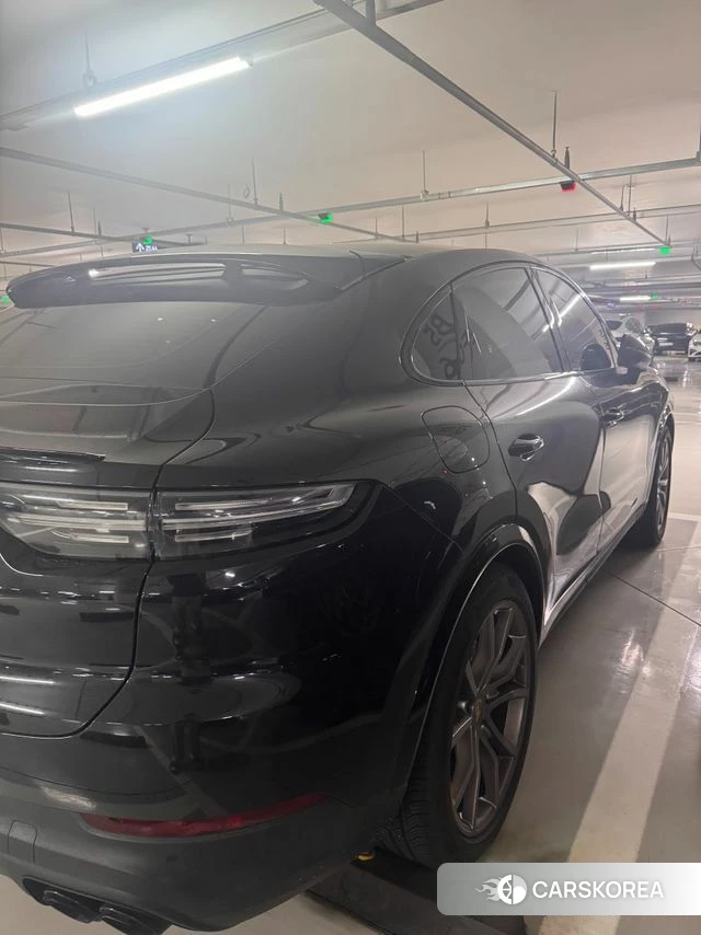 Porsche Cayenne (PO536) 2021 Черный из Кореи, фото 2